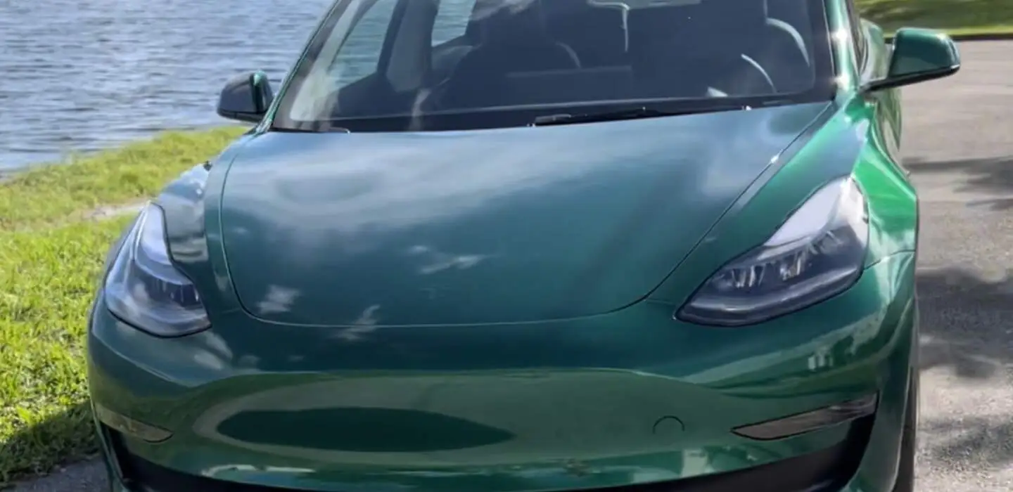 Green Tesla